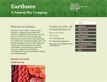 Tablet Screenshot of earthues.com